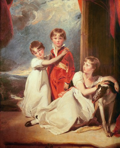 Portrait des enfants Fluyder, 1805 - Thomas Lawrence